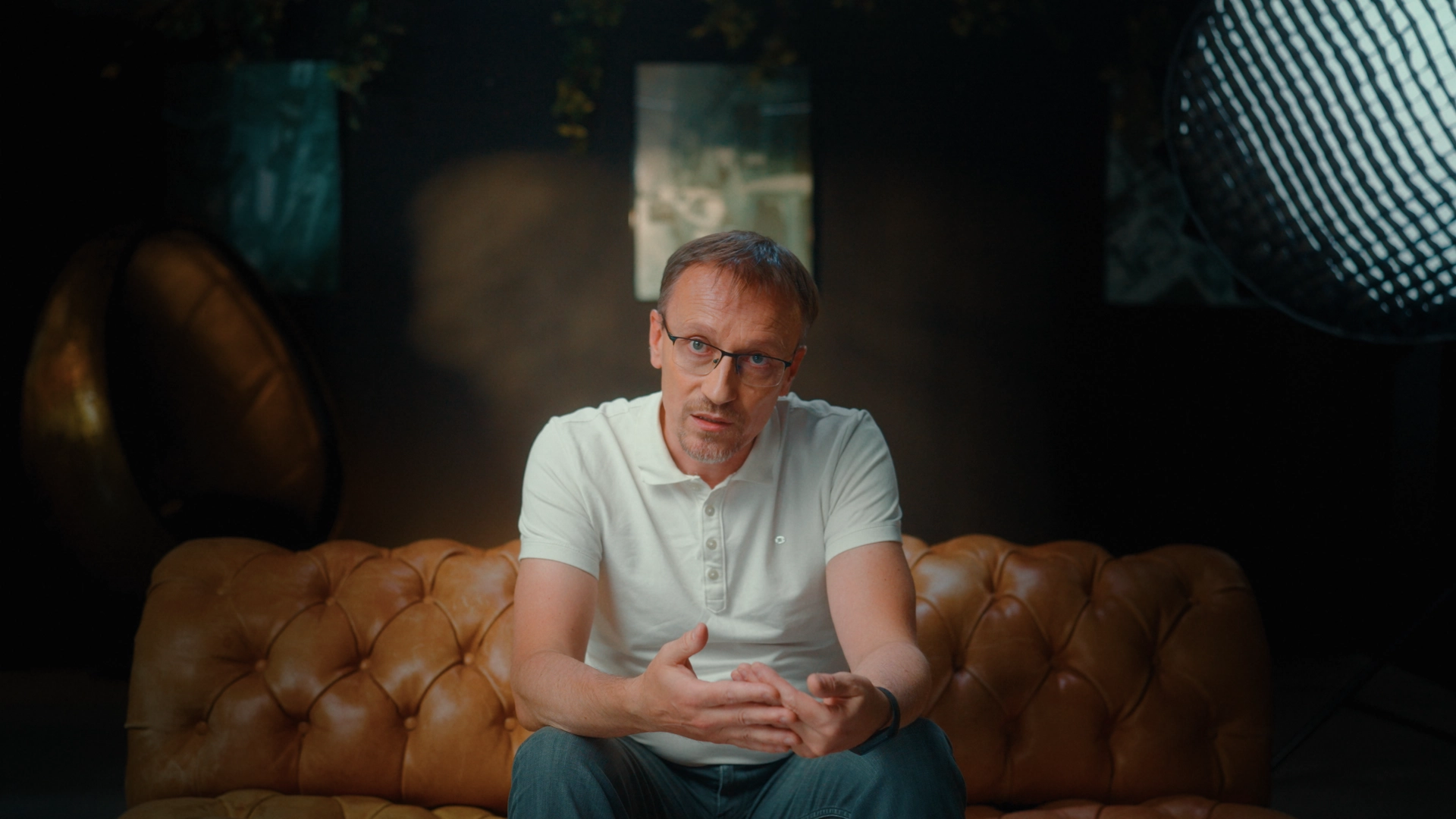 Color graded footage