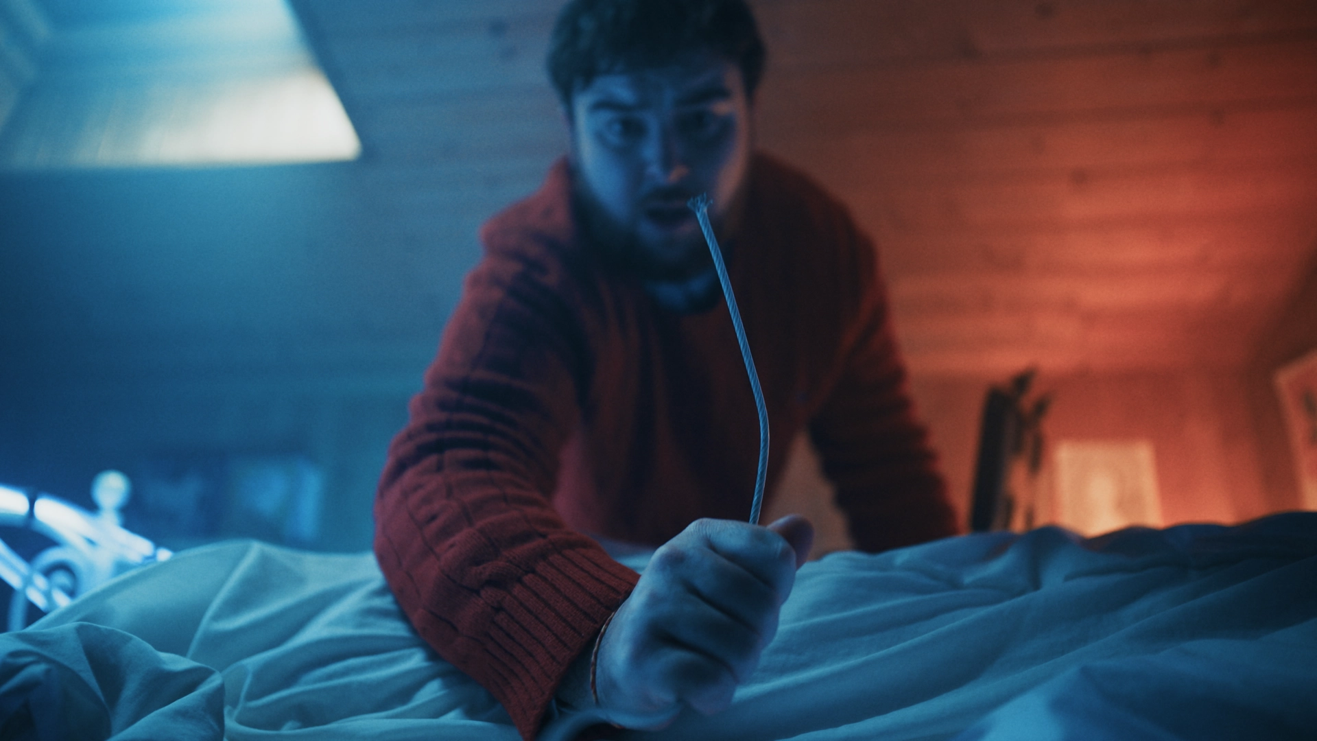 Color graded footage